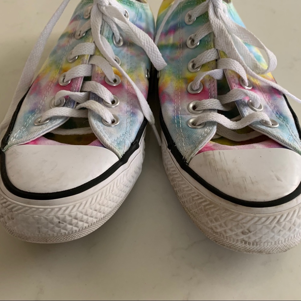 Converse all star pastel tie dye sneakers - Picture 3 of 9
